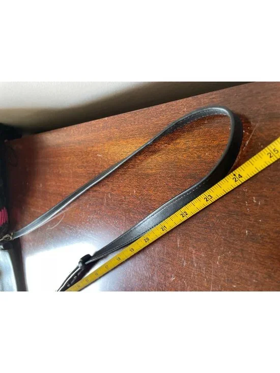 Rag & Bone Mini Flight Black Leather Crossbody Saddle Bag Boho Travel - Picture 12 of 14